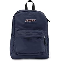 Amazon.com | Jansport, Superbreak Backpack, (V11) Navy-Blue